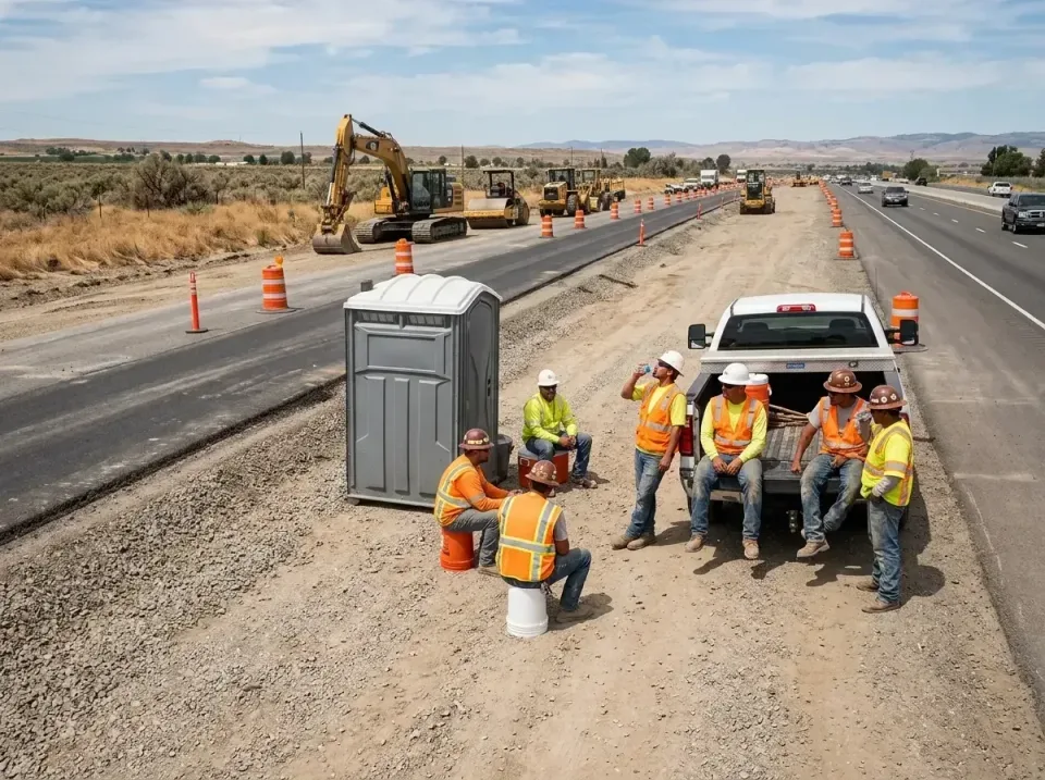 highway-road-construction-crew-007 — frequently asked questions, Porta Potty and Restroom Rentals in Dyer, IN